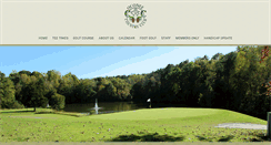 Desktop Screenshot of oconeecountryclub.com